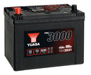 Yuasa YBX3031 - 3031 SMF Car Battery - 4 Year Warranty