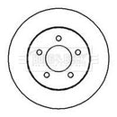 Borg & Beck Brake Disc Pair Part No -BBD4122