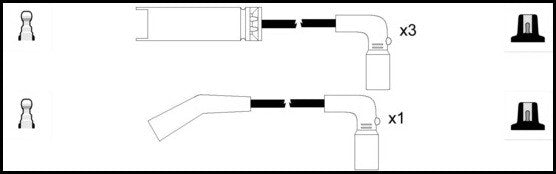 ElectroSpark Ignition Lead Set - OEK645