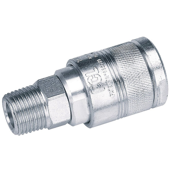 1/2" BSP Male Thread Air Line Coupling (Sold Loose)