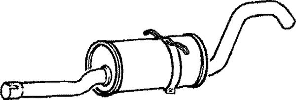 Klarius VO272E - Box With Centre Pipe