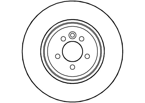 Disctech Brake Disc - Fits Mg - ABD2874 - Front Axle