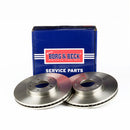Borg & Beck Brake Disc Pair Part No -BBD4651