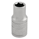Draper Expert 6.0MM 6PT Socket 1/4  DR-Pckd - 16510