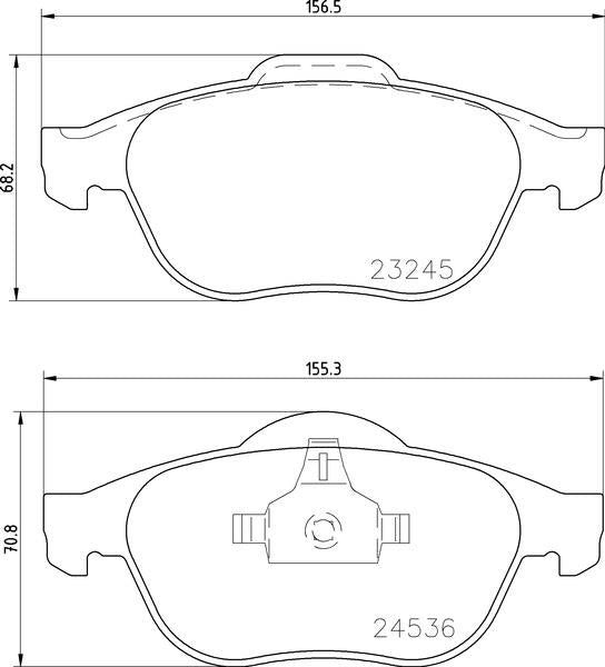 Mintex Brake Pad & Disc Kit fits -Renault MDK0189 (also fits other vehicles)
