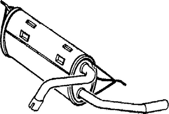 Klarius VO305G - Box With Tail Pipe
