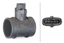 HELLA 8ET 009 142-741 Air Mass Sensor - 5-pin connector - Pipe-neck