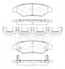 Borg & Beck Rear Brake Pad Set - BBP2469 fits Cadillac CTS 05/05-