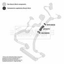 Borg & Beck Turbo Hose Part No -BTH1179