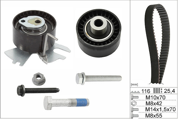 INA Timing Belt Set - Part No - 530055810