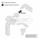 Borg & Beck Turbo Hose Part No -BTH1242