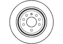 Disctech Brake Disc - Fits Cadillac, Toyota - ABD2623 - Rear Axle