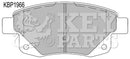 Key Parts Brake Pad Set -KBP1966