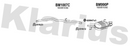 Klarius BM1007C - Centre Pipe  - Fits BMW 525 (F10)