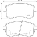 Mintex Brake Pad Set fits -Proton MDB3373 (also fits other vehicles)