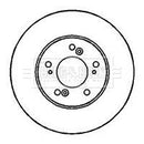 Borg & Beck Brake Disc Pair Part No -BBD4090