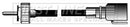 First Line Speedo Cable Part No -FKS2059