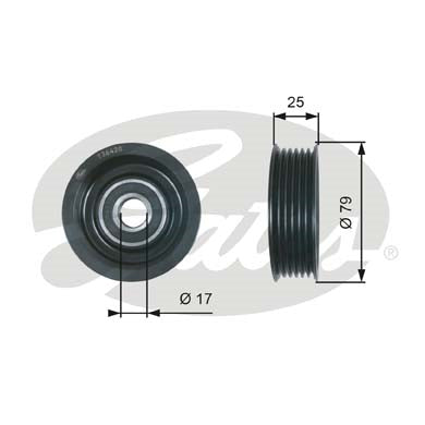 Gates DriveAlign Idler Pulley - T36420