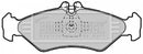 Borg & Beck Brake Pad Set -BBP1491