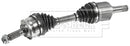Borg & Beck Driveshaft - LH - BDS1721