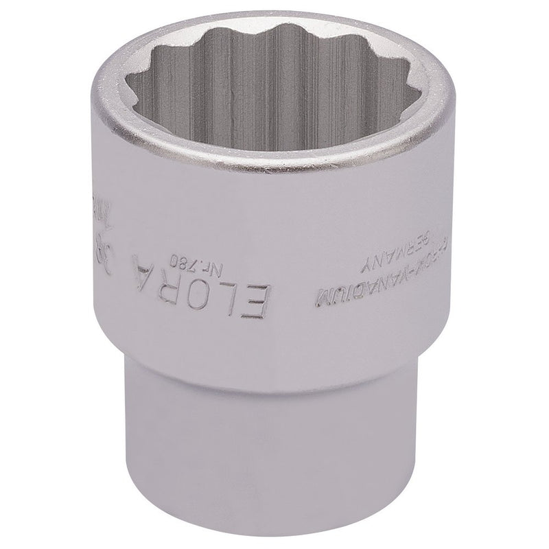 Elora Bi-Hexagon Socket, 1" Sq Dr, 1.1/2"