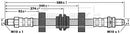 Borg & Beck Brake Hose Part No -BBH6597