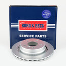 Borg & Beck Brake Disc Single Part No -BBD5715S