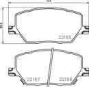 Brembo Brake Pad Set - P23164
