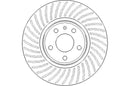 Disctech Brake Disc - Fits Audi, Skoda - ABD3344 - Front Axle