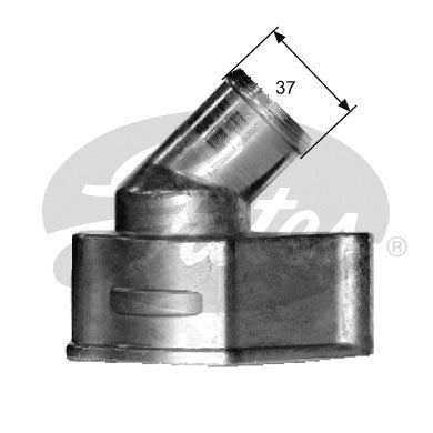 Gates Thermostat, coolant - TH15092G1