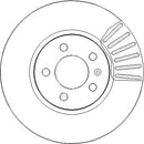 Disctech Brake Disc - Fits Audi, Toyota - ABD3299 - Front Axle