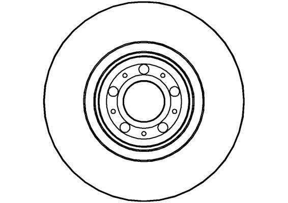Disctech Brake Disc - Fits Volvo - ABD2610 - Front Axle