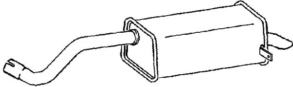 Klarius RN1035V - Box With Tail Pipe