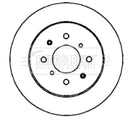 Borg & Beck Brake Disc (Pair)  - BBD4402
