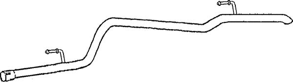 Klarius MZ349G - Tail Pipe