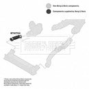 Borg & Beck Turbo Hose Part No -BTH1704