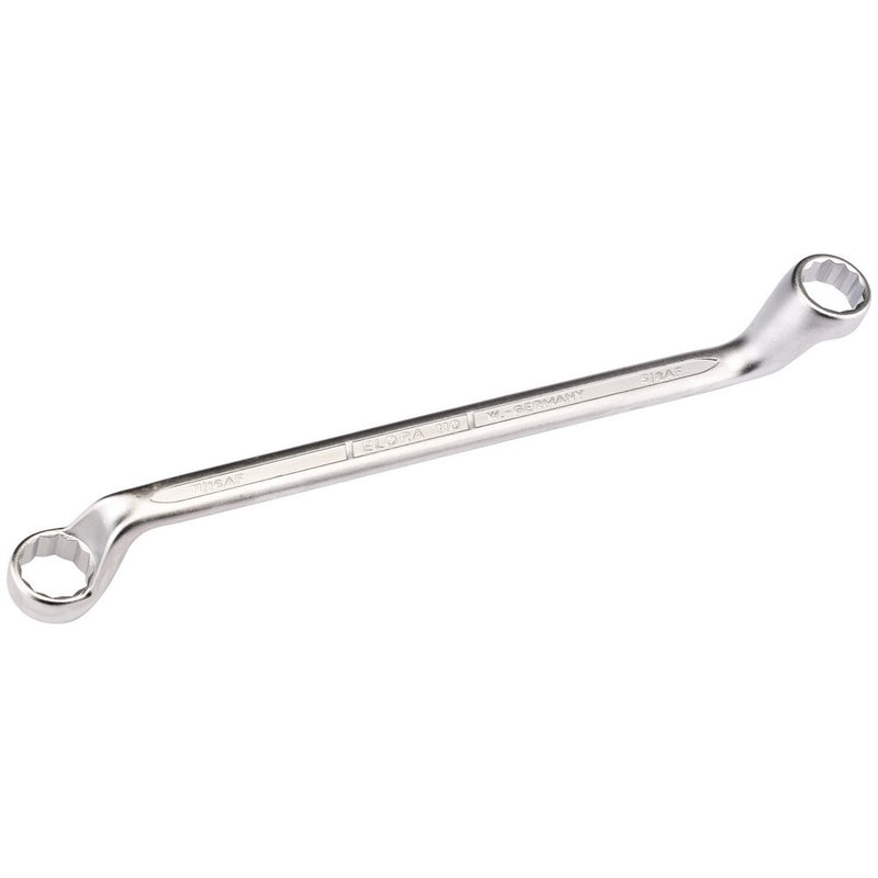 Elora Deep Crank Imperial Ring Spanner, 5/8 x 11/16"