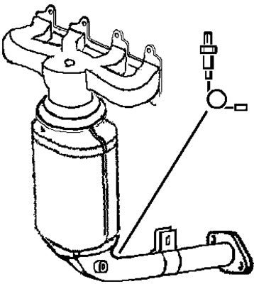 Klarius 322055 - Catalyst Type Approved Withpip  - Fits Fiat Idea 1.4i