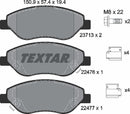 Textar Brake Pad Set - 2247601