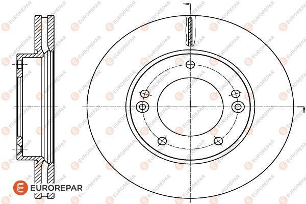 Eurorepar Brake Disc - 1622815380