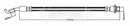 Borg & Beck Brake Hose Part No -BBH8743