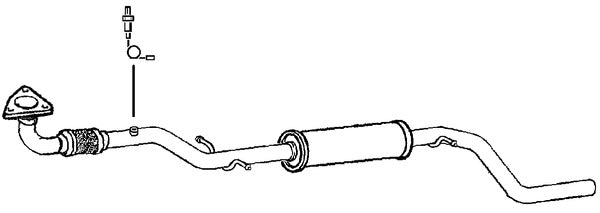 Klarius GM737T - Box With Centre Pipe