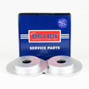 Borg & Beck Brake Disc Pair Part No -BBD5168