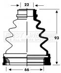 First Line Cv Joint Boot Kit Part No -FCB2805