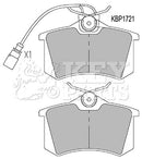 Key Parts Brake Pad Set -KBP1721