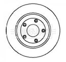 Borg & Beck Brake Disc Pair Part No -BBD4229