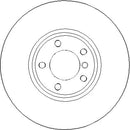 Disctech Brake Disc - Fits Bmw, Subaru - ABD3291 - Front Axle