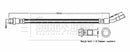 Borg & Beck Brake Hose Part No -BBH8865