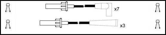 ElectroSpark Ignition Lead Set - OEK820