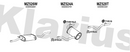 Klarius MZ526W - Box With Centre Pipe  - Fits Mercedes Viano 2.2CDi